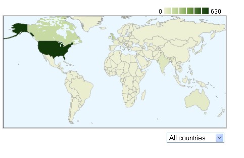Geographical Viewership Worldwide
